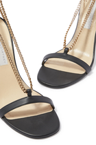 Stella 100 Faux-Leather Sandals